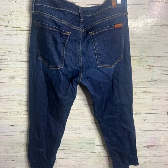7 for All Mankind Roxanne ankle denim jeans size 31 - Picture 7 of 8
